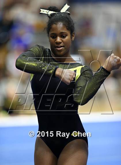 Thumbnail 1 in CHSAA 5A Gymnastics Championships (Day 1 First Half) photogallery.