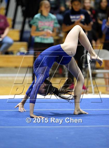 Thumbnail 3 in CHSAA 5A Gymnastics Championships (Day 1 First Half) photogallery.