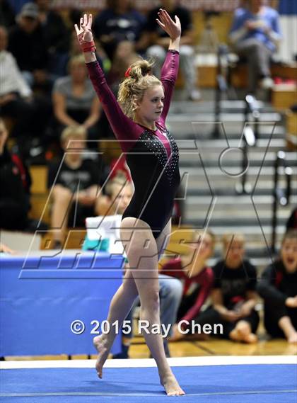 Thumbnail 1 in CHSAA 5A Gymnastics Championships (Day 1 First Half) photogallery.