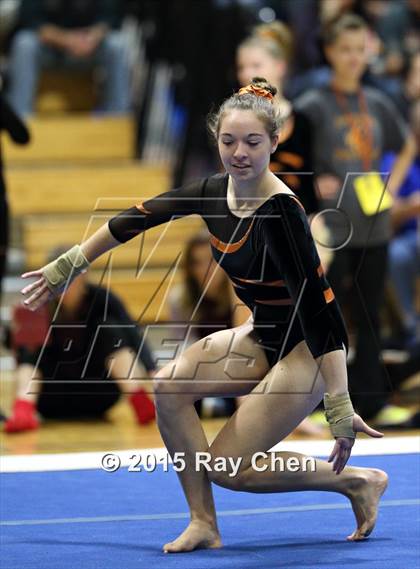 Thumbnail 2 in CHSAA 5A Gymnastics Championships (Day 1 First Half) photogallery.