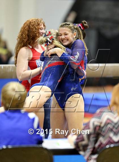 Thumbnail 1 in CHSAA 5A Gymnastics Championships (Day 1 First Half) photogallery.
