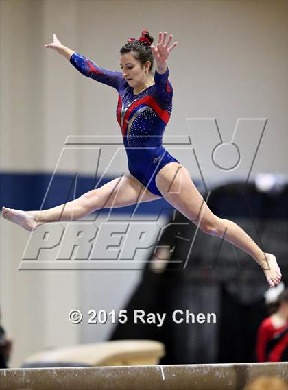 Thumbnail 3 in CHSAA 5A Gymnastics Championships (Day 1 First Half) photogallery.