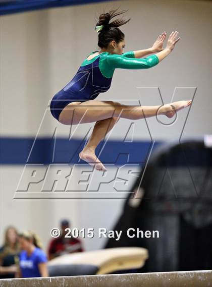 Thumbnail 2 in CHSAA 5A Gymnastics Championships (Day 1 First Half) photogallery.