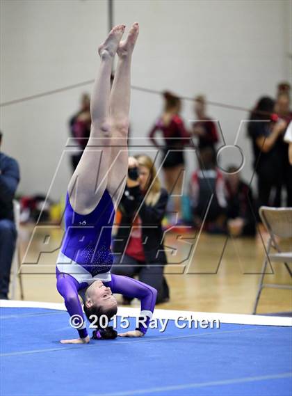 Thumbnail 2 in CHSAA 5A Gymnastics Championships (Day 1 First Half) photogallery.