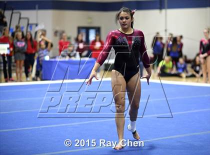 Thumbnail 3 in CHSAA 5A Gymnastics Championships (Day 1 First Half) photogallery.