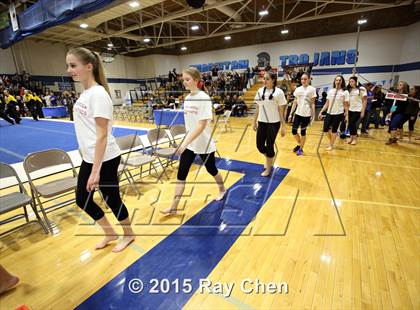 Thumbnail 1 in CHSAA 5A Gymnastics Championships (Day 1 First Half) photogallery.