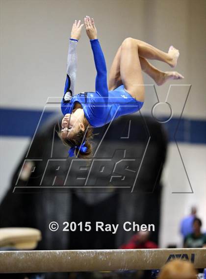Thumbnail 2 in CHSAA 5A Gymnastics Championships (Day 1 First Half) photogallery.