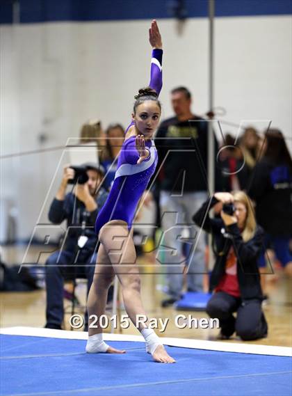 Thumbnail 1 in CHSAA 5A Gymnastics Championships (Day 1 First Half) photogallery.