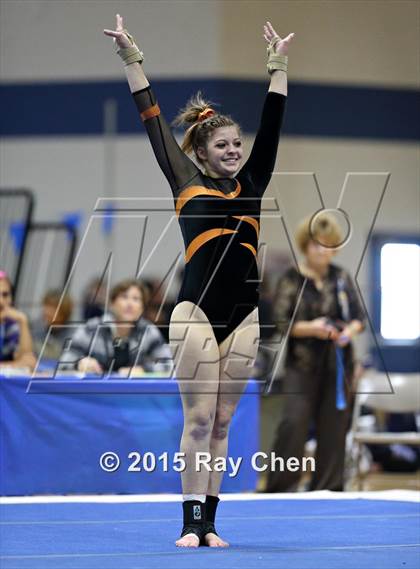 Thumbnail 2 in CHSAA 5A Gymnastics Championships (Day 1 First Half) photogallery.