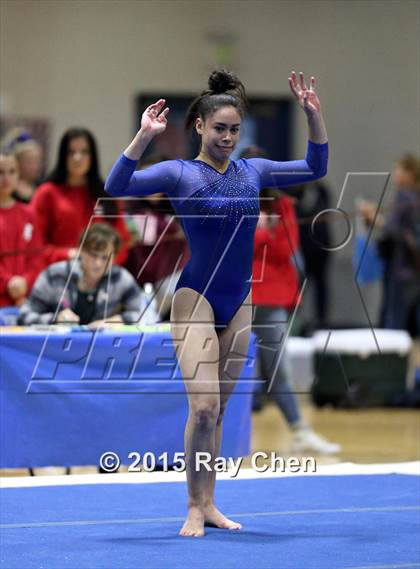 Thumbnail 1 in CHSAA 5A Gymnastics Championships (Day 1 First Half) photogallery.
