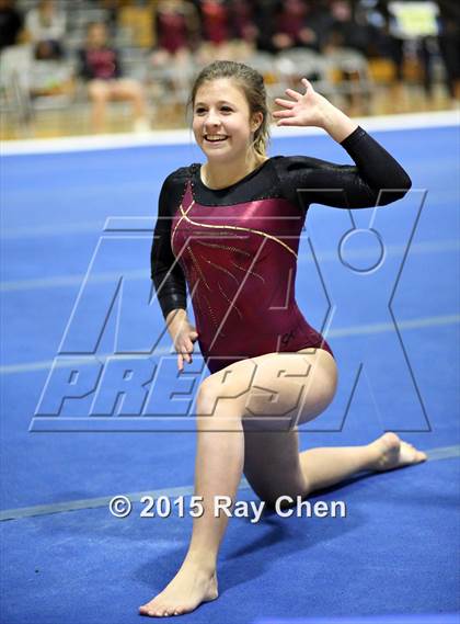 Thumbnail 1 in CHSAA 5A Gymnastics Championships (Day 1 First Half) photogallery.