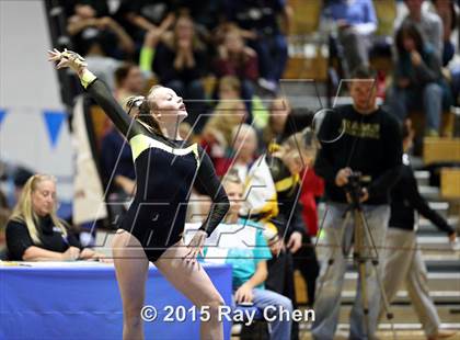 Thumbnail 2 in CHSAA 5A Gymnastics Championships (Day 1 First Half) photogallery.