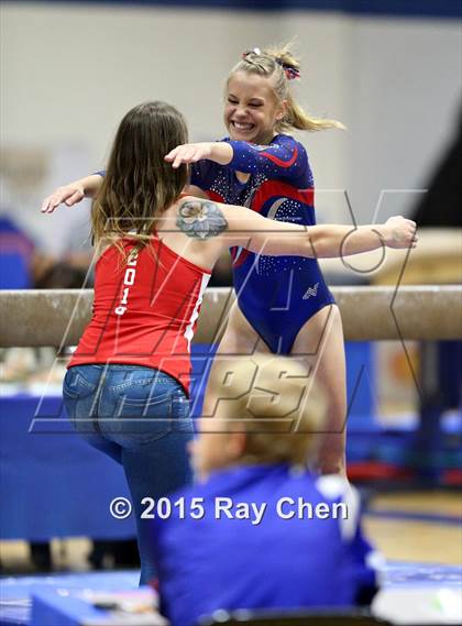 Thumbnail 3 in CHSAA 5A Gymnastics Championships (Day 1 First Half) photogallery.