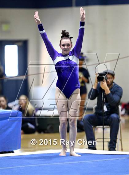 Thumbnail 3 in CHSAA 5A Gymnastics Championships (Day 1 First Half) photogallery.