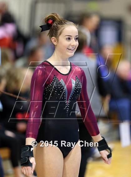 Thumbnail 3 in CHSAA 5A Gymnastics Championships (Day 1 First Half) photogallery.