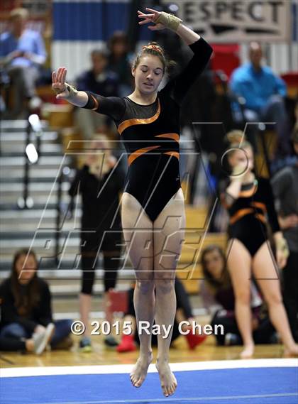 Thumbnail 3 in CHSAA 5A Gymnastics Championships (Day 1 First Half) photogallery.