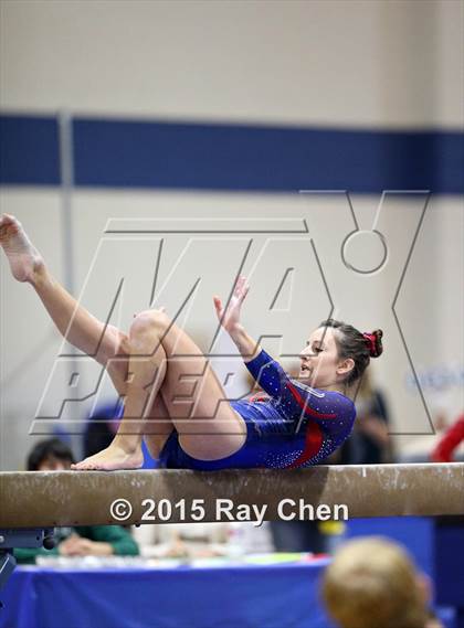 Thumbnail 2 in CHSAA 5A Gymnastics Championships (Day 1 First Half) photogallery.