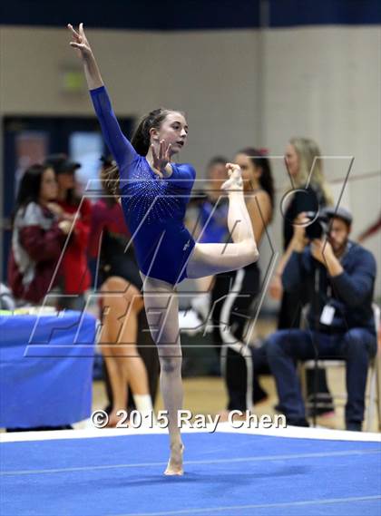 Thumbnail 3 in CHSAA 5A Gymnastics Championships (Day 1 First Half) photogallery.