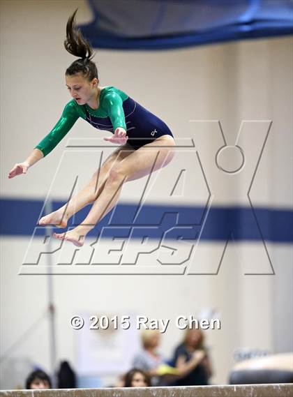 Thumbnail 1 in CHSAA 5A Gymnastics Championships (Day 1 First Half) photogallery.