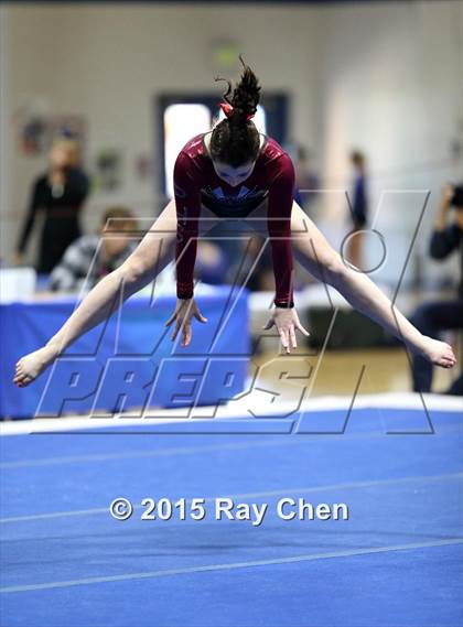 Thumbnail 3 in CHSAA 5A Gymnastics Championships (Day 1 First Half) photogallery.