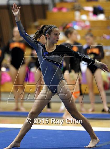 Thumbnail 1 in CHSAA 5A Gymnastics Championships (Day 1 First Half) photogallery.