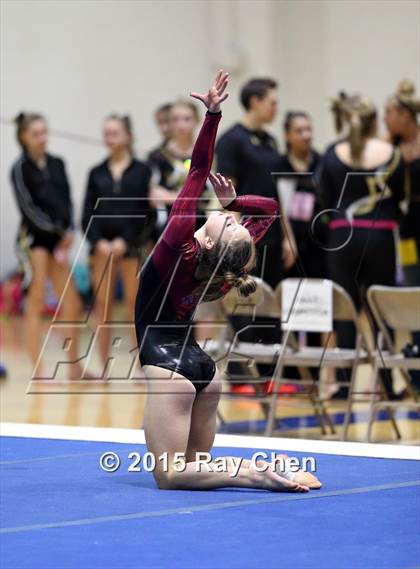 Thumbnail 2 in CHSAA 5A Gymnastics Championships (Day 1 First Half) photogallery.