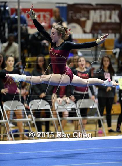 Thumbnail 1 in CHSAA 5A Gymnastics Championships (Day 1 First Half) photogallery.