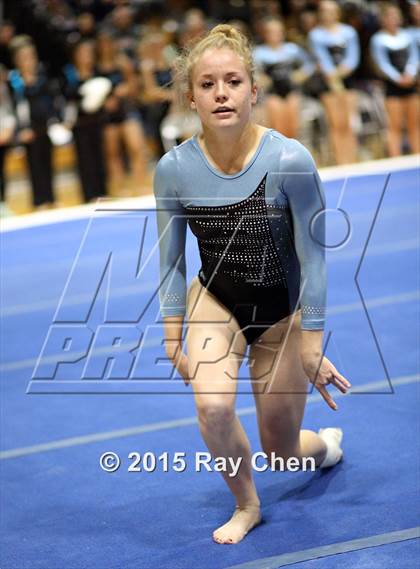 Thumbnail 3 in CHSAA 5A Gymnastics Championships (Day 1 First Half) photogallery.