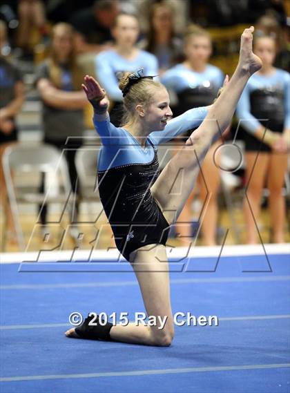 Thumbnail 1 in CHSAA 5A Gymnastics Championships (Day 1 First Half) photogallery.