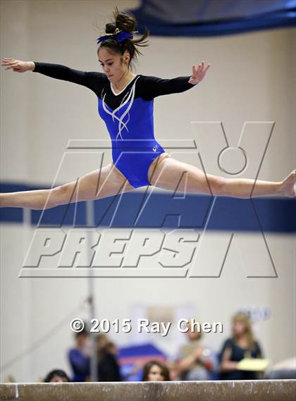 Thumbnail 3 in CHSAA 5A Gymnastics Championships (Day 1 First Half) photogallery.