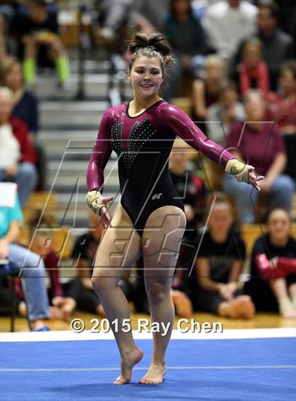 Thumbnail 1 in CHSAA 5A Gymnastics Championships (Day 1 First Half) photogallery.