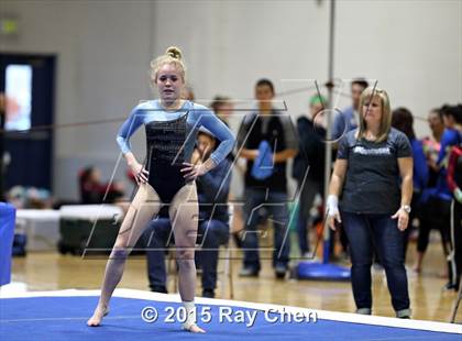 Thumbnail 3 in CHSAA 5A Gymnastics Championships (Day 1 First Half) photogallery.