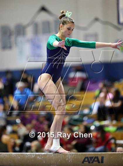 Thumbnail 2 in CHSAA 5A Gymnastics Championships (Day 1 First Half) photogallery.