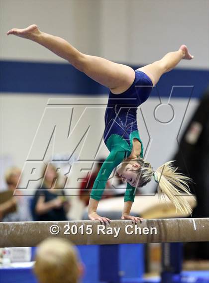 Thumbnail 3 in CHSAA 5A Gymnastics Championships (Day 1 First Half) photogallery.