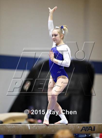 Thumbnail 2 in CHSAA 5A Gymnastics Championships (Day 1 First Half) photogallery.