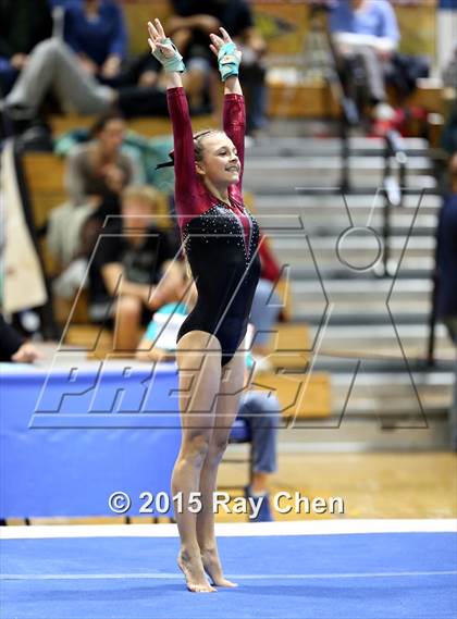 Thumbnail 1 in CHSAA 5A Gymnastics Championships (Day 1 First Half) photogallery.