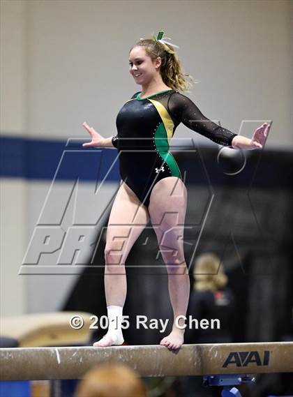 Thumbnail 3 in CHSAA 5A Gymnastics Championships (Day 1 First Half) photogallery.