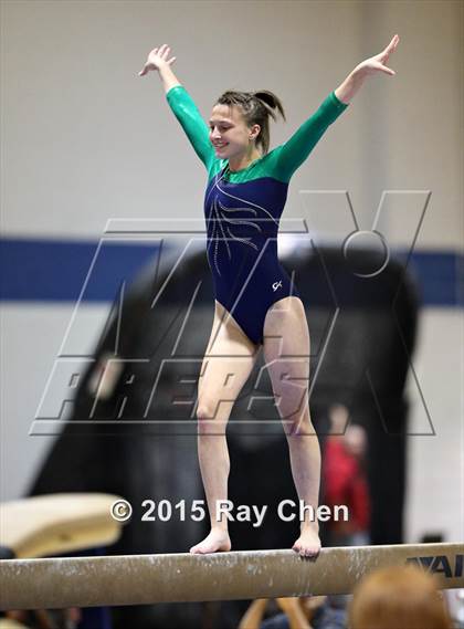 Thumbnail 3 in CHSAA 5A Gymnastics Championships (Day 1 First Half) photogallery.