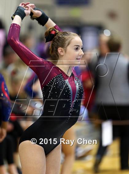 Thumbnail 1 in CHSAA 5A Gymnastics Championships (Day 1 First Half) photogallery.