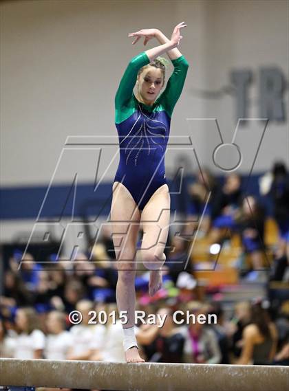 Thumbnail 3 in CHSAA 5A Gymnastics Championships (Day 1 First Half) photogallery.