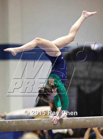 Thumbnail 2 in CHSAA 5A Gymnastics Championships (Day 1 First Half) photogallery.