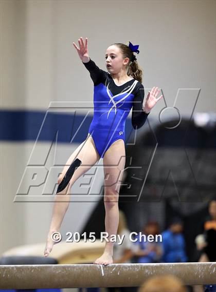 Thumbnail 3 in CHSAA 5A Gymnastics Championships (Day 1 First Half) photogallery.