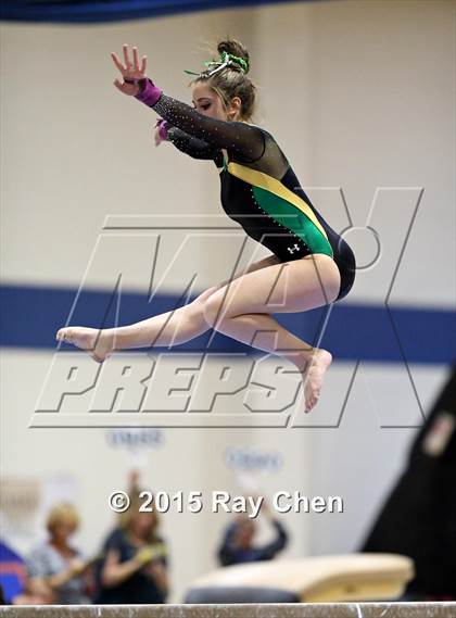 Thumbnail 1 in CHSAA 5A Gymnastics Championships (Day 1 First Half) photogallery.