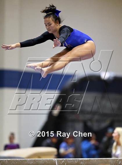 Thumbnail 3 in CHSAA 5A Gymnastics Championships (Day 1 First Half) photogallery.
