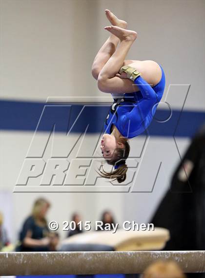 Thumbnail 3 in CHSAA 5A Gymnastics Championships (Day 1 First Half) photogallery.
