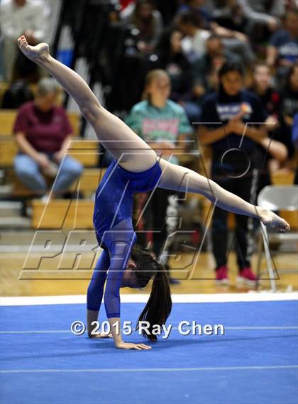 Thumbnail 2 in CHSAA 5A Gymnastics Championships (Day 1 First Half) photogallery.