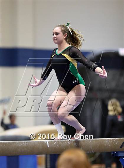 Thumbnail 1 in CHSAA 5A Gymnastics Championships (Day 1 First Half) photogallery.