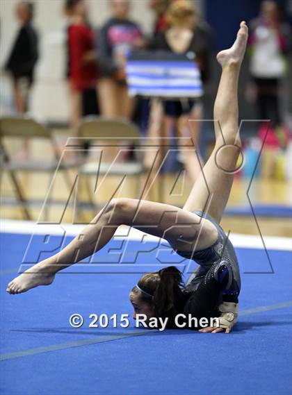 Thumbnail 2 in CHSAA 5A Gymnastics Championships (Day 1 First Half) photogallery.