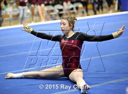 Thumbnail 2 in CHSAA 5A Gymnastics Championships (Day 1 First Half) photogallery.