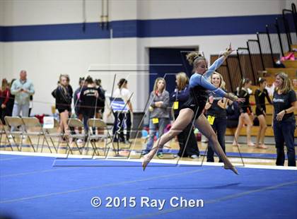 Thumbnail 2 in CHSAA 5A Gymnastics Championships (Day 1 First Half) photogallery.